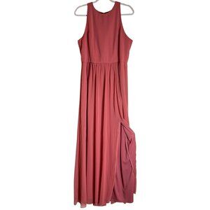 Thread Formal Maxi Dress – "Rouge" Red – Size 14R